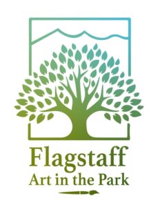 Flagstaff Art in the Park logo